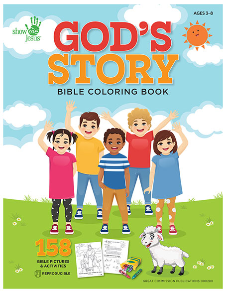 God's Story Bible Coloring Book – Great Commission Publications