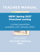 Preschool Jesus Is God Teacher Manual