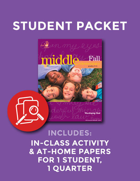 Worshiping God Student Pack