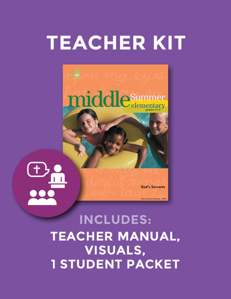 God's Servants Teacher Kit