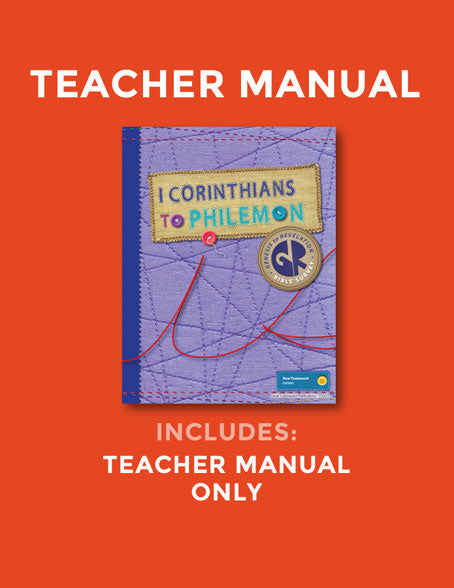 1 Corinthians to Philemon Teacher Manual