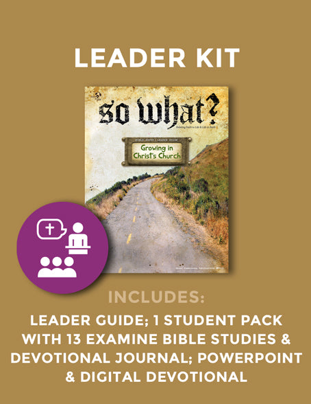 SW GROWING IN CHRIST'S CHURCH LEADER KIT