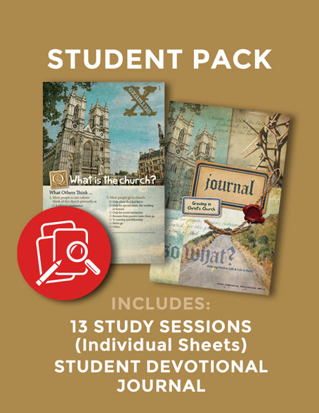 SW GROWING IN CHRIST'S CHURCH STUDENT PACK