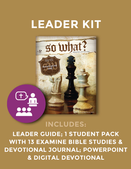 SW WORSHIPING GOD LEADER'S KIT